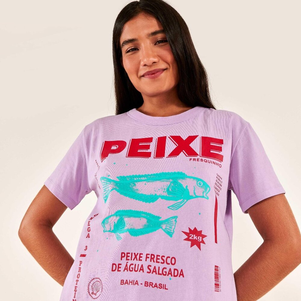 Lilac Peixe T-Shirt